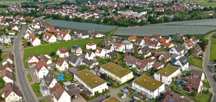 Gemeinde Meckenbeuren: Aufnahme mit Drohne
